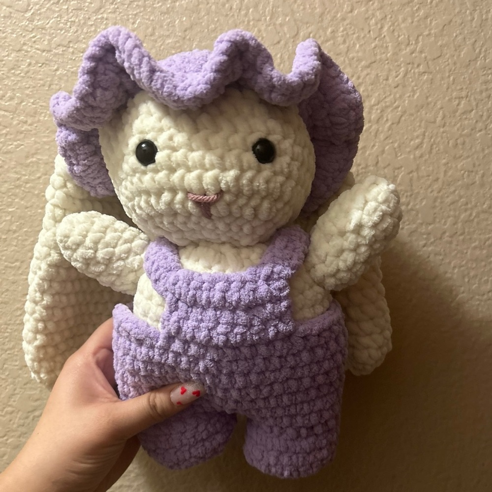 Handmade crochet bunny